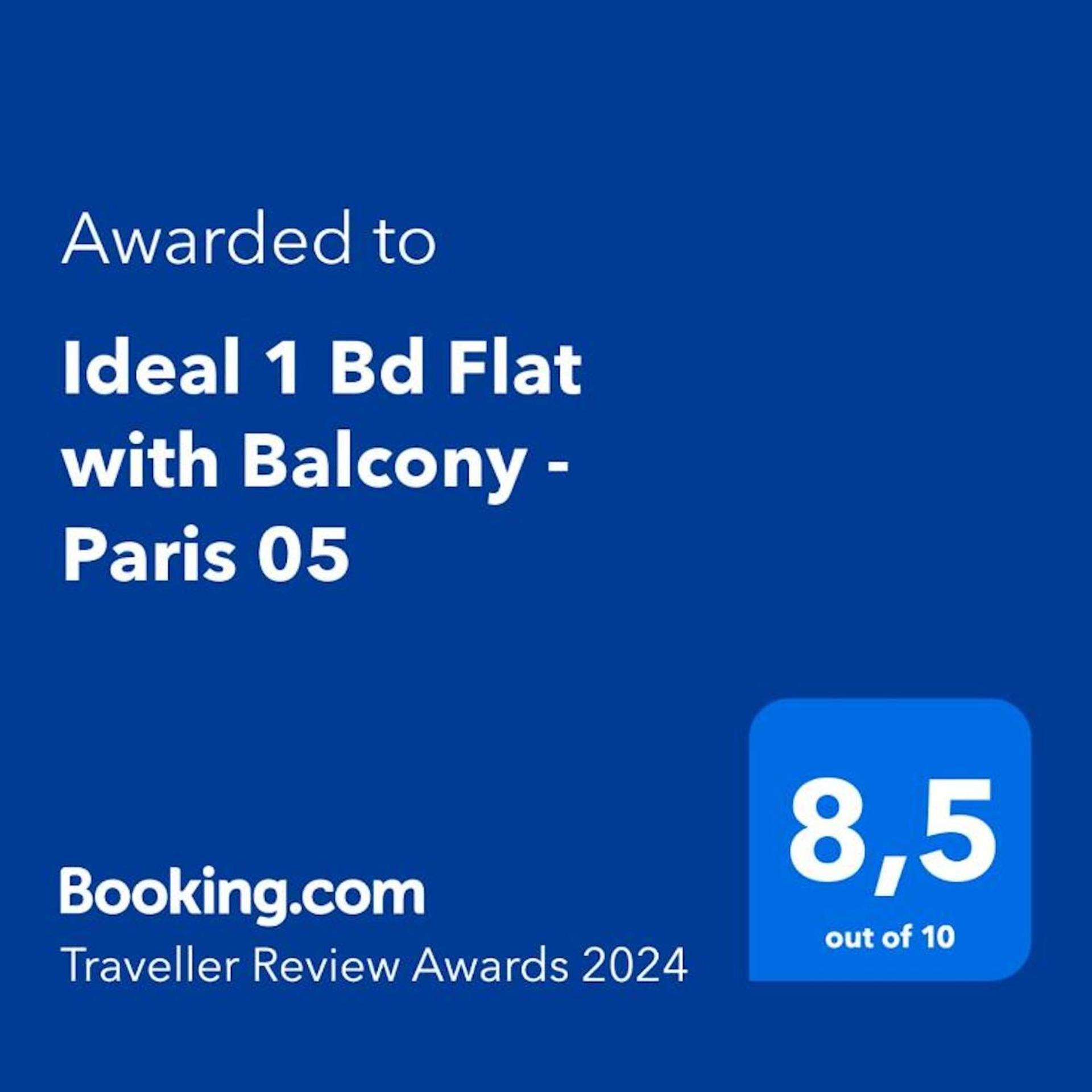 Ideal 1 Bd Flat With Balcony - Paris 05 Exterior foto